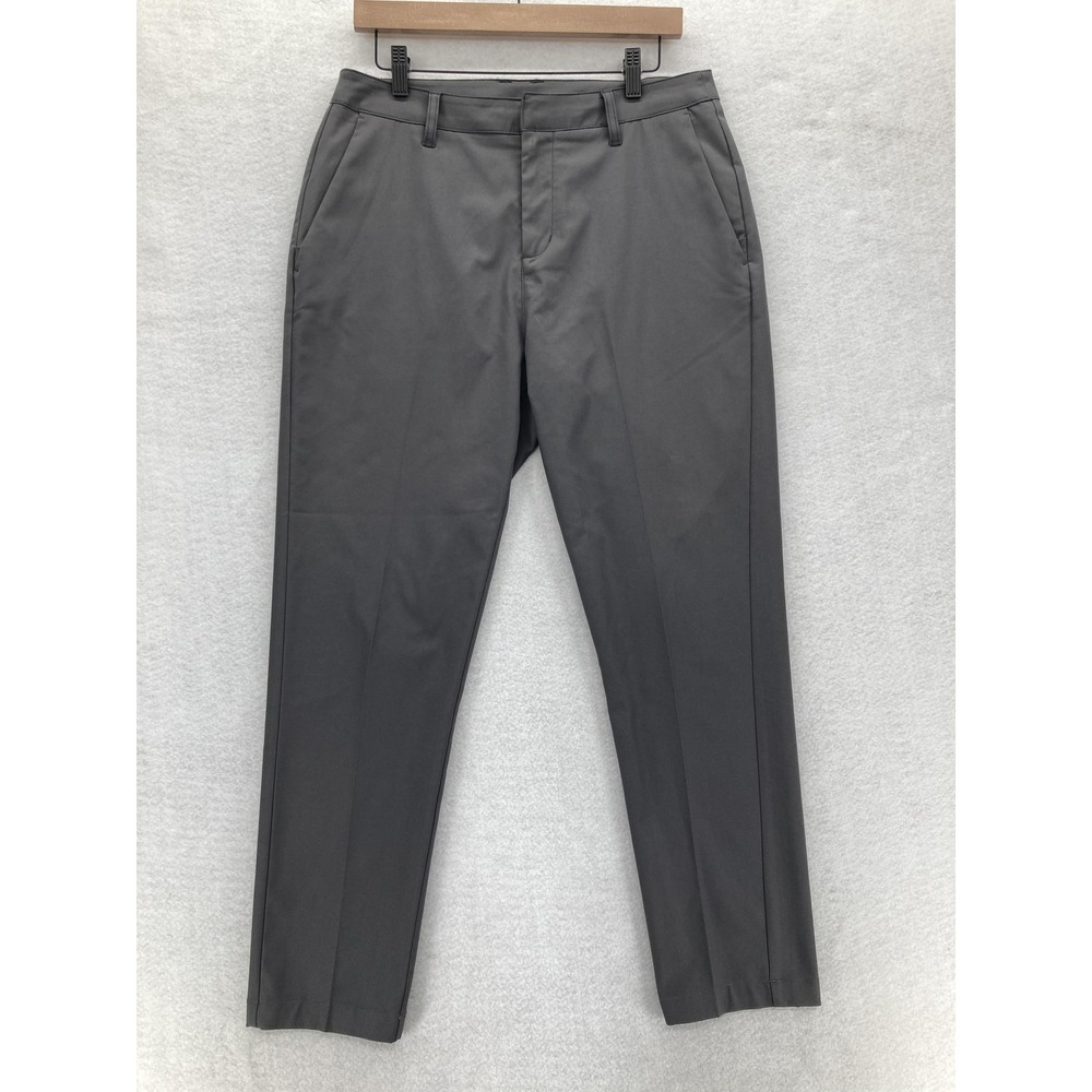 Bylt Pants Mens 33 Gray Executive Pant Dress Chino Office Business Casual Gym